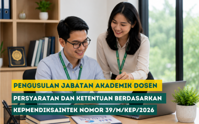 Pengusulan Jabatan Akademik Dosen